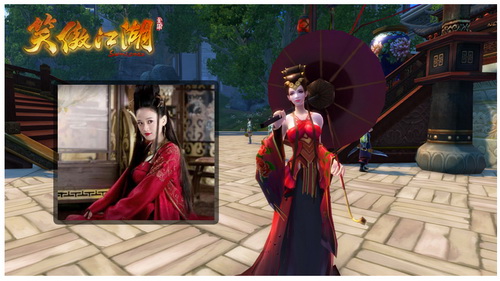 图片: 图1：相似度极高，游戏中的东方姑娘，让人不禁猜想陈乔恩将代言.jpg